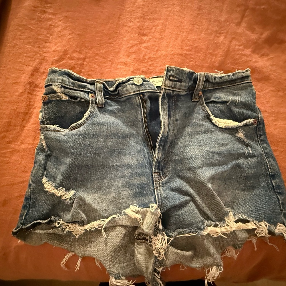 Abercrombie The Cutoff Shorts High Rise